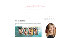 Desktop Screenshot of kandisteiner.com